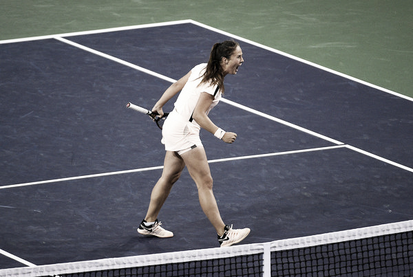 Can Daria Kasatkina defend her title? (Photo: Kevork Djansezian/Getty Images North America)
