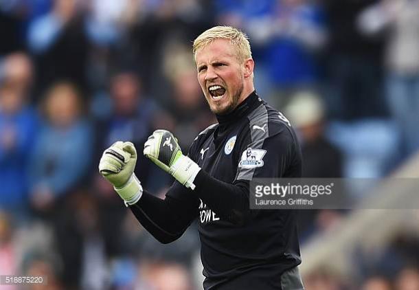 Schmeichel has been key for the Foxes in between the sticks since 2011 | Photo: Getty/ Laurence Griffiths