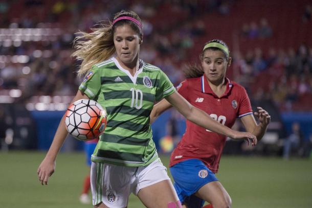 Katie Johnson for Mexico | Photo: Jerome Miron-USA TODAY Sports