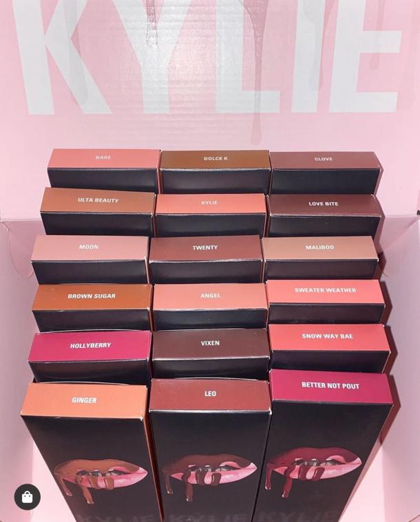 Línea de cosmética de Kylie Jenner| Vía: Intagram @kyliecosmetics