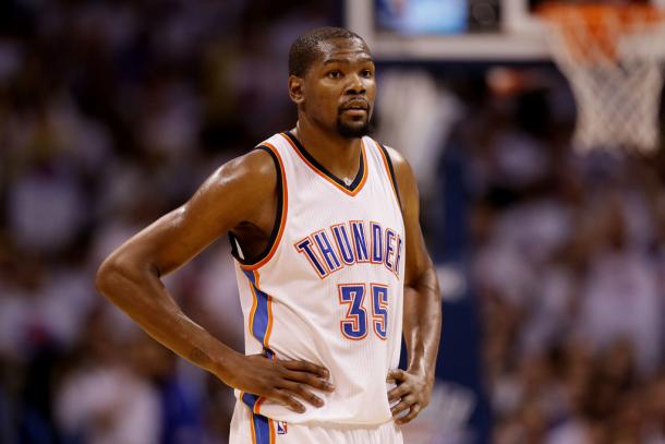 Where will Kevin Durant sign? Photo: Ronald Martinez/Getty Images North America