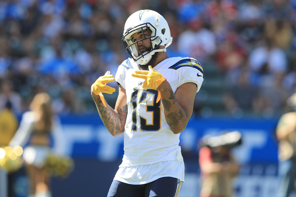 Keenan Allen has had a decent three weeks, but he hasn't helped the team find a win yet. Photo: Sean M. Haffey/Getty Images North America