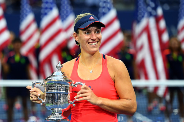 Kerber will be looking to win her third Grand Slam singles title at the US Open (Photo by Alex Goodlett / Getty)