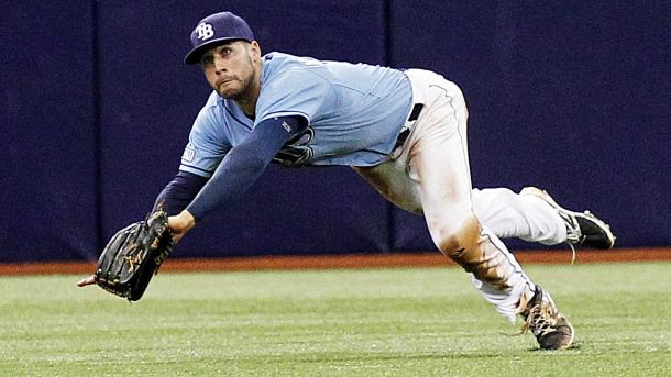 Rays' CF Gold Glove-Kevin Kiermaier (source: MLB.com)