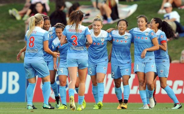 Kristie Mewis is leaving Chicago, after scoring one goal in one appearance for the Red Stars. l Source: Chicagoredstars.com