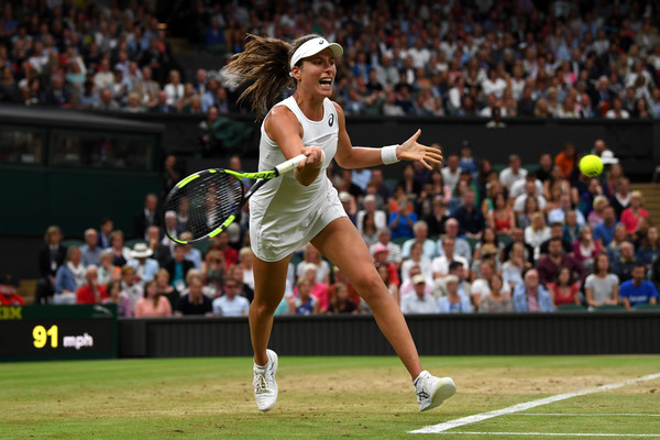 Konta has played tremendously well against Williams but fatigue may be a factor in the outcome (Photo by Shaun Botterill / Getty)