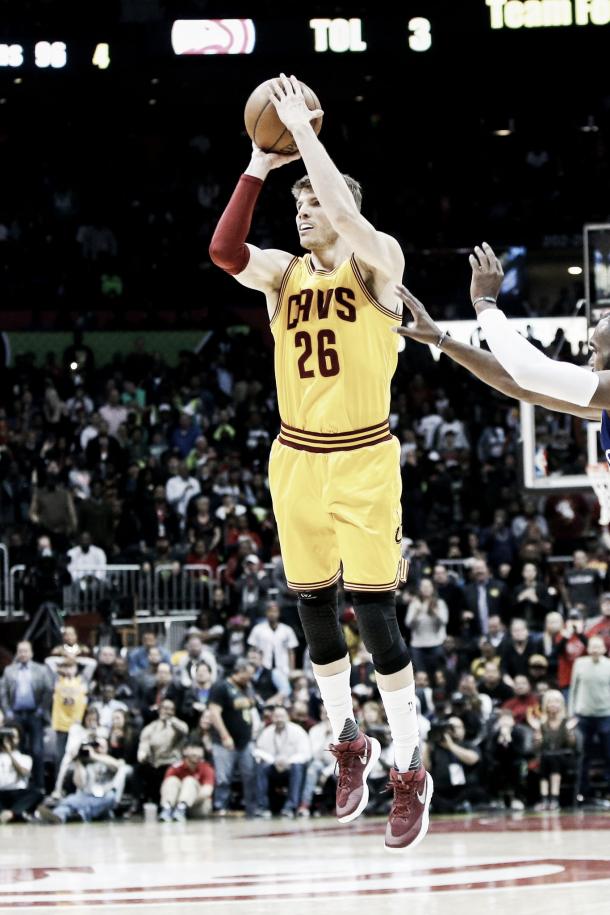 Kyle Korver is widely regarded as one of the best three-point shooters in the league today. Photo: Brett Davis/Associated Press.