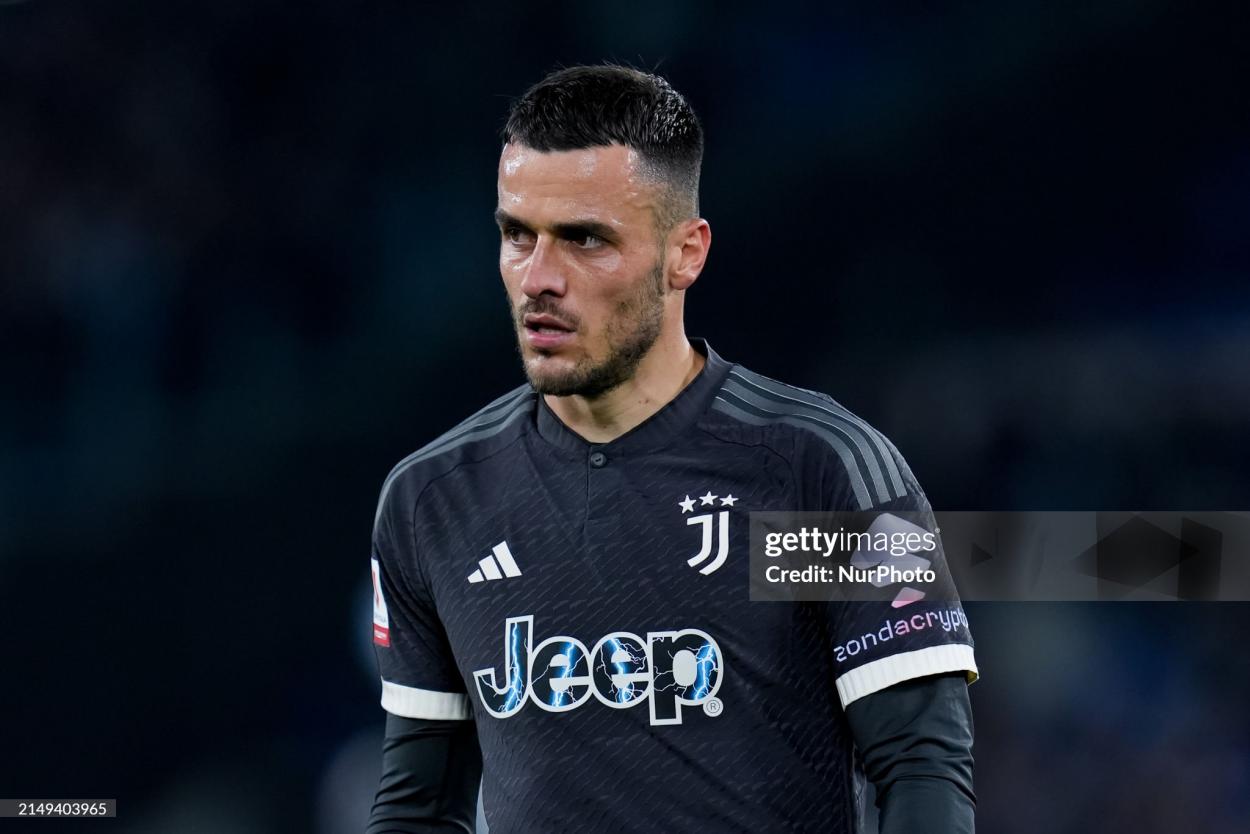 Kostic in action for Juventus - (Photo by Giuseppe Maffia/NurPhoto via Getty Images)