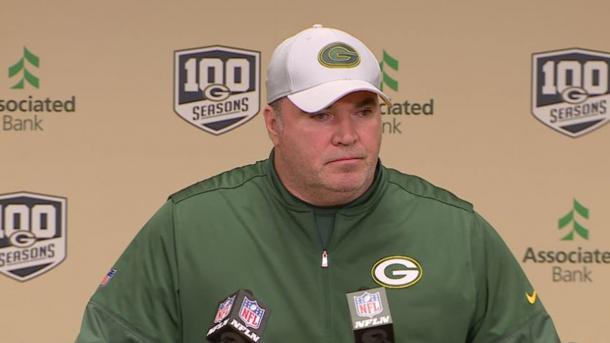 Mike McCarthy addresses the press after today's loss against the Cardinals | Source: packers.com