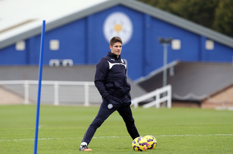 Kommt am torgefährigen Jamie Vardy nicht vorbei. (Quelle: Leicester City FC)