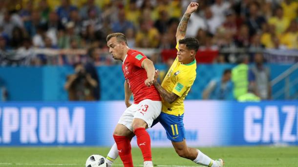 Xherdan Shaqiri and Philippe Coutinho were the best players on the field today | Source: Getty Images via FIFA.com