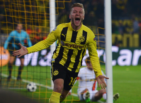 B?aszczykowski pelo Borussia Dortmund, em 2013. (Foto: Bongarts/Lars Baron)