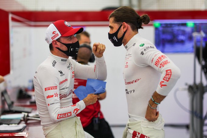 Kubica con Giovinazzi. Foto: F1