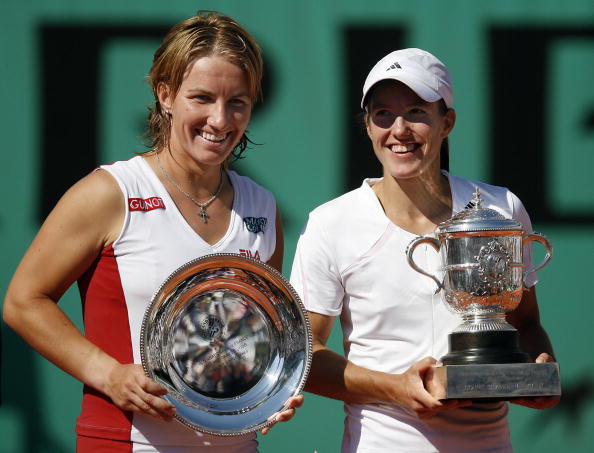 The Russian lost her first French Open final in 2006 but would win the title three years later (Photo by Bertrand Guay / Getty)