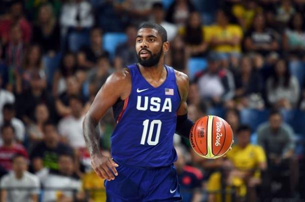 Kyrie Irving has yet to have a big game. Photo: Mark Ralston/AFP/Getty Images