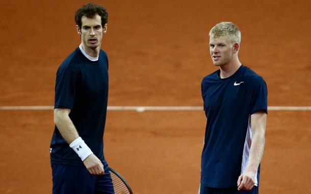 Great Britain's two singles players for the first round tie?.. Photo Courtesy of Getty Images