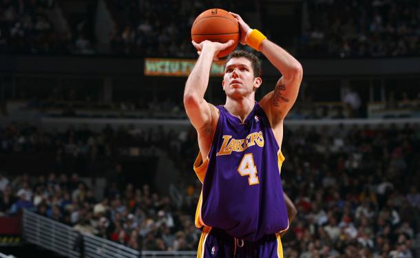 Walton atuou no Lakers entre 2003 e 2013 e foi campeão em 2009 e 2010 (Foto: Divulgação/NBA)