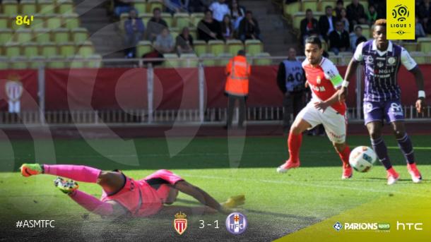 Pese a su error, Lafont ha sido el mejor del Toulouse. | FOTO: @Ligue1