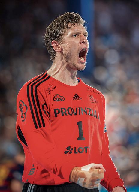 Landin ha salvado al Kiel esta temporada. Foto: EHF.