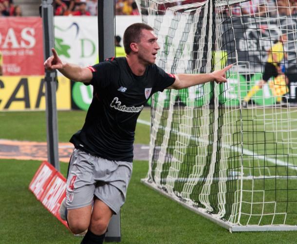 Laporte abriu o placar | Foto: Divulgação/Athletic Club