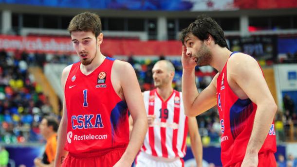 Nando De Colo e Milos Teodosic, i fuoriclasse del CSKA. | Fonte immagine: Eurohoops