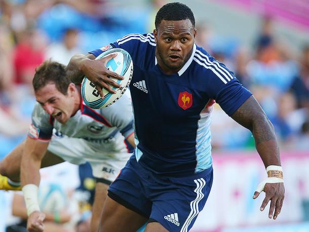 Virimi Vakatawa will start on the wing for France after dominating on the Sevens circuit (image via: rugbyrama.fr)
