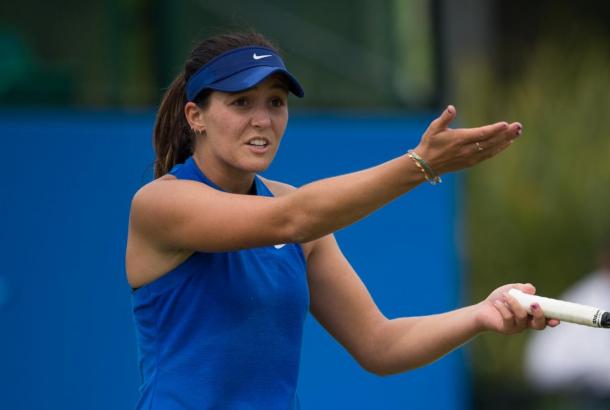 Robson lost in the first round of Nottingham and the second qualifying round of Birmingham. She hopes to receive a wild card into Wimbledon/Photo Source: Jon Buckle/Getty Images