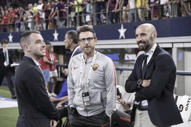 Eusebio Di Franceso, con buen augurio en su segundo año en la Roma | Foto: AS Roma