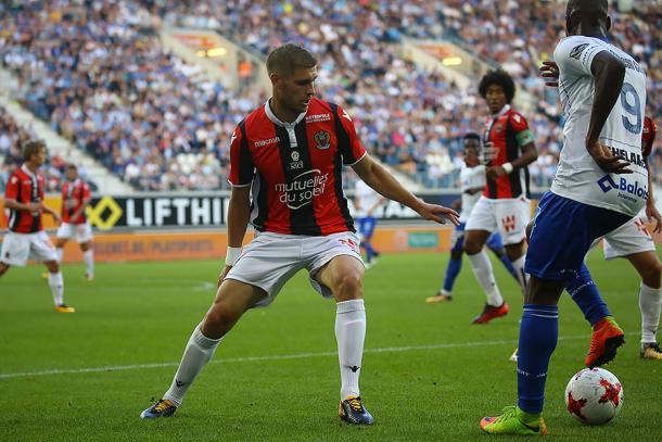 Le Marchand e, sullo sfondo, Dante - Foto OGC Nice