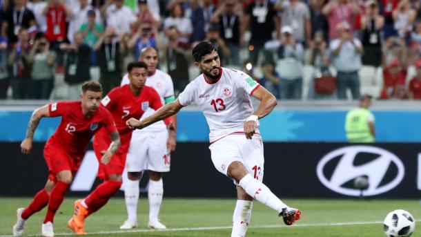 Ferjani Sassi gave Tunisia hope in the first half | Source: Getty Images via FIFA.com