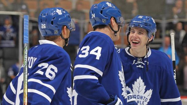 It's a very exciting time to be a fan of the Toronto Maple Leafs. Photo: Claus Andersen/Getty Images
