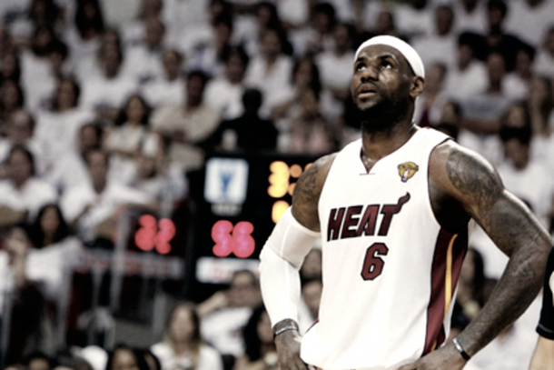 LeBron James con los Miami Heat en las Finales | nba.com
