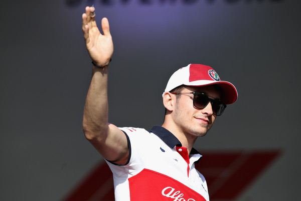 Leclerc en Silverstone | Fuente: Getty images.