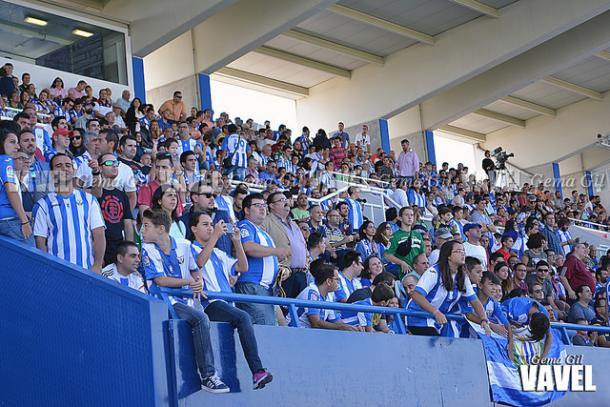Aficionados del Lega el pasado Domingo | Foto: Gema Gil (Vavel)