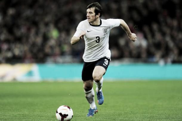 Leighton Baines faces a battle to secure a Euro 2016 place. | Photo: The FA