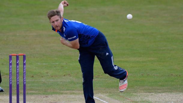 Dawson held his nerve well to take two wickets on debut | Photo: Sky Sports