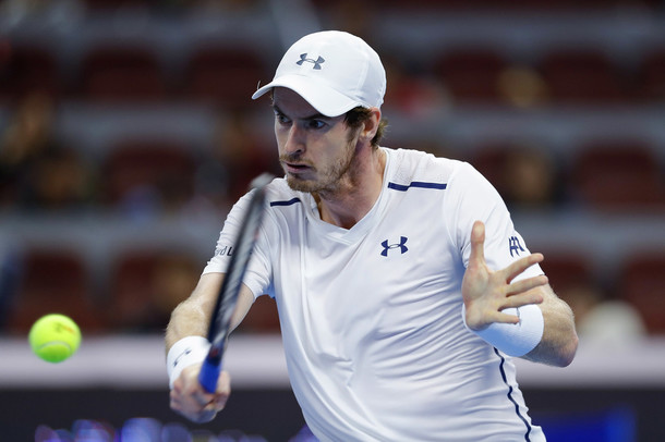 Murray in action (Photo by Lintao Zhang/Getty Images)