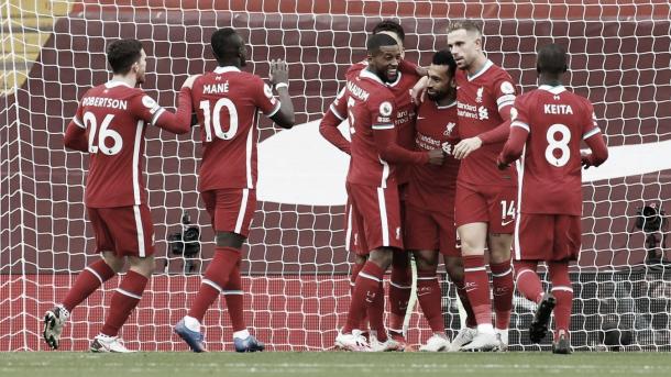 El Liverpool buscará acabar con el invicto del Everton./ Foto: Premier League