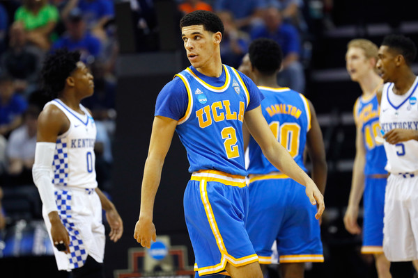Lonzo Ball would live his dream if he gets drafted by the Lakers. Photo: Kevin C. Cox/Getty Images North America