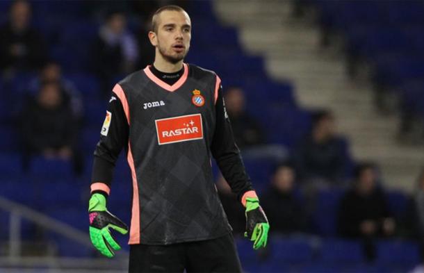 Pau Lopez in action for Espanyol (photo: Getty Images)