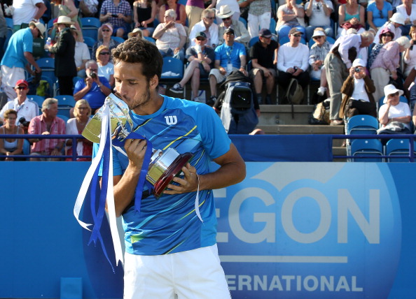 Feliciano Lopez After Winning The Tournament In 2014. Photo: Jan Kruger/Getty Images