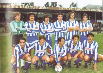 Lorca Deportiva de la 84/85. Foto: Deporte Lorquino