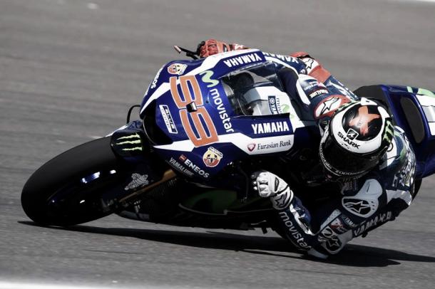 Lorenzo, lejos de la cabeza | Foto: Movistar Yamaha MotoGP.