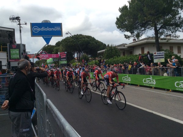 Lotto dominó los últimos kilómetros | Fuente: Giro de Italia.