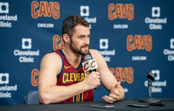 Kevin Love will become the first option on this Cavaliers team. (Photo: Jason Miller/NBAE/Getty Images)