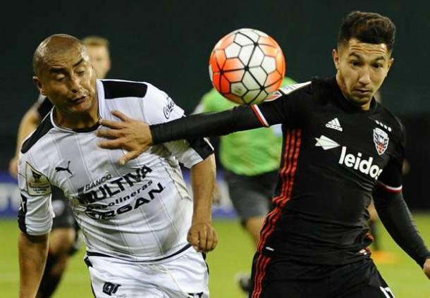 Luciano Acosta (Right) pace and creativity will need to be in full display on Saturday against the San Jose Earthquakes. Photo provided by Brad Mils.