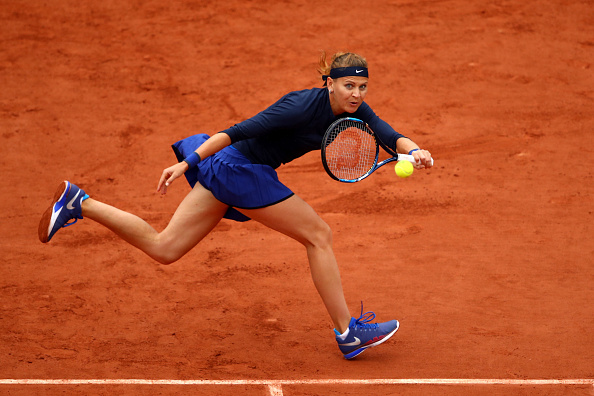 Safarova was impressive during the match. Photo: Clive Brunskill/Getty Images