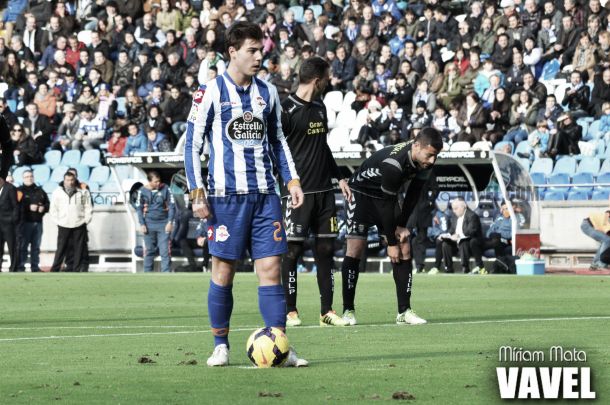 Luis Fernández en un partido con el Deportivo de La Coruña | Fotografía: Miriam Mata (VAVEL.com)