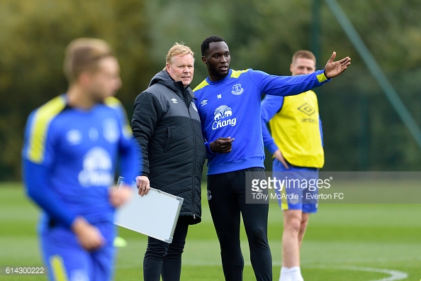 Lukaku has shone since Koeman's arrival at Goodison Park, scoring seven of Everton's 15 Premier League goals this season. | Photo: Tony McArdle/Everton FC via Getty Images