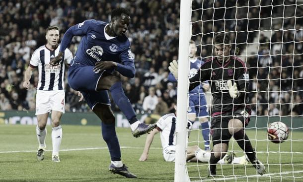 Romelu Lukaku scored two to complete Everton's comeback against the Baggies in September. | Image: Getty Images